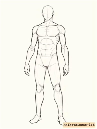 Advanced Muscle Anatomy & Proportions: Dynamic Male Figure Sketching | Artist Reference