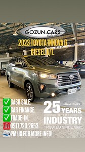 79 reactions · 8 comments | 2023 TOYOTA INNOVA G DIESEL AUTOMATIC....