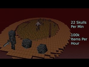 Fast Wither Skeleton Farm | 21 skulls/min