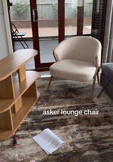 Kmart Asker Boucle Lounge Chair Review