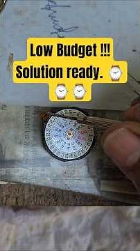 Low Budget Watch Repair 😳 Old Movement Replace with Day-Date Movement | Full Process