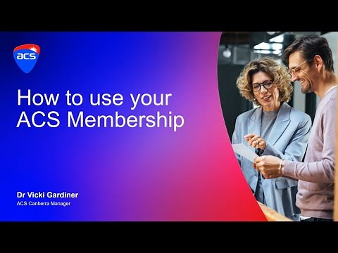 How to use your ACS Membership