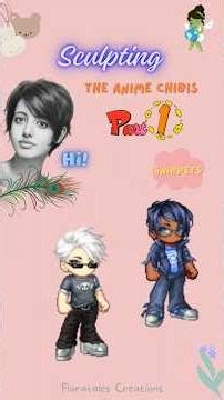 Sculpting Anime Chibis Custom Clayart Handmade Figurines #anime #art #artist #diy #trending #artwork