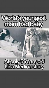 World’s youngest mom had her baby at the age of 5 Lina Medina story #ericjaystreetnews | Eric Johnson