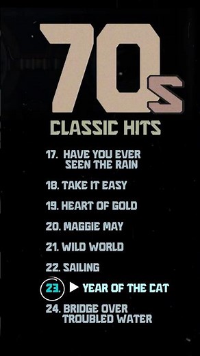 70s music greatest hits 🐱 Year of the Cat - Al Stewart | atmospheric 70s classic song