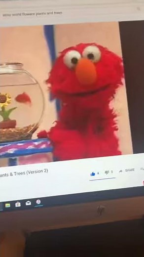 Elmo world flowers plants and trees