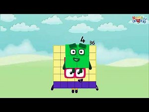 Numberblocks Learn Skip Counting by 4 from 0 to 100 | Skip Counting by 4 | Numberblocks Preschool 48