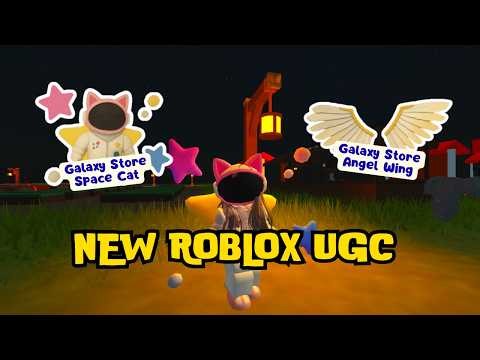 NEW FREE ROBLOX UGC! Galaxy Store Space Cat & Angel Wings Limiteds Guide