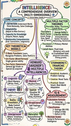 Howard Gardner's 8 Multiple Intelligences Explained! 💡 | CDP Notes