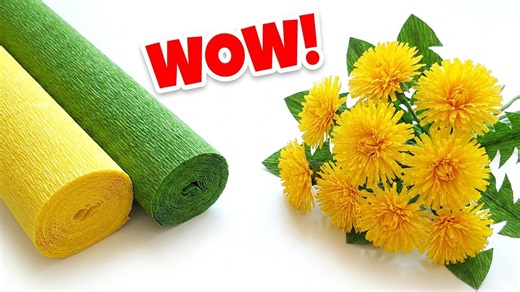 5 beautiful corrugated paper flower DIY gift ideas