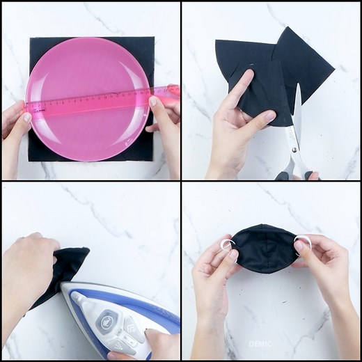 How to make your own face mask without a sewing machine | DEMIC