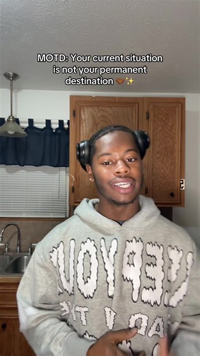 MOTD: Your current situation is not your permanent destination. I look at my life a year ago then look at my life and all I can say is “BUT GOD”! Trust him, stay patient, stay consistent, the progress will come. 🤞🏾❤️ #fyp #motd #consistency #patience #progress