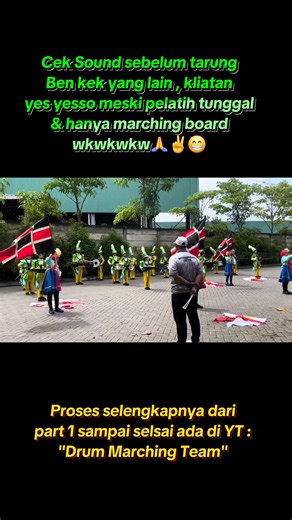 kebiasaan player danpatih sebemum memasuki tapak lomba..wkwkwkwkwk #terbangbersamaku #drumbandpemula #bismillahfyp #dmt