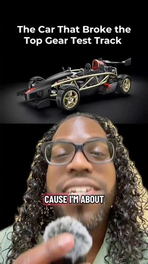 This Car Broke the Top Gear Test Track! Ariel Atom V8