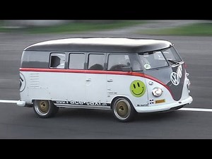 530hp Porsche 993 Bi-Turbo powered Volkswagen T1 "Race-Taxi" in Action!!