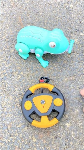 Deko Remote control frog Unboxing kya😇#shortsfeed