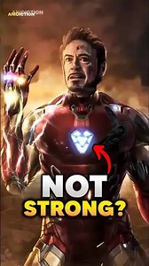 Why didn’t Iron Man use his strongest suit in Endgame? #tonystark #avengers