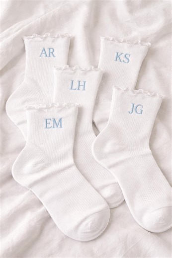 Custom Embroidered Socks - Etsy