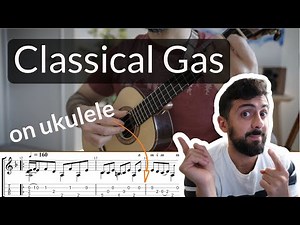 Learn Classical Gas Riff on the Ukulele || Mason Williams || Tutorial