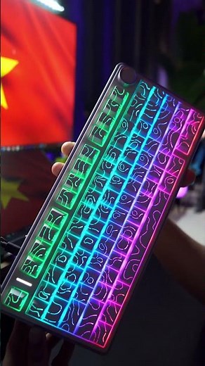 Keycap Typographic Xuyên LED Cực Đẹp | Gắn Lên Aula F75 Gõ Cực Mướt 🔥