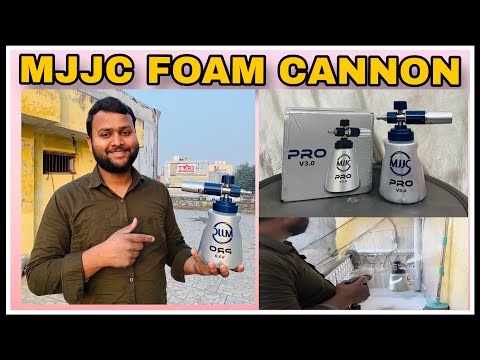 BEST CAR WASHING FOAM CANNON 🥳| MJJC PRO V 3.0 | UNBOXING & HONEST REVIEW👍 | HOW TO BUY IN INDIA | 😍
