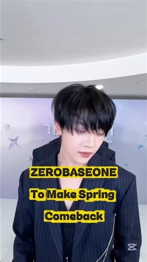 ZEROBASEONE Reported To Make Spring Comeback #kpop #shorts #reels #zerobaseone #ad #music #love