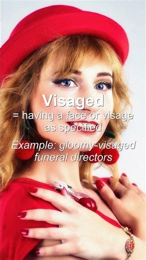Word of the Day: Visaged #Shorts