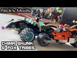Nick's Mods Ep.33- Chima Skunk & Fox Tribes