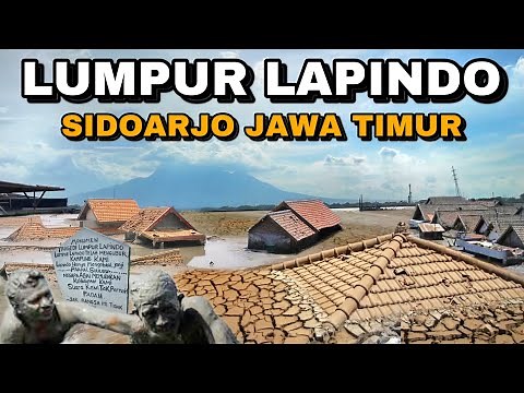 LAPINDO MUD FLOW IN SIDOARJO LATEST HOT MUD TRAGEDY IN SIDOARJO EAST JAVA INDONESIA