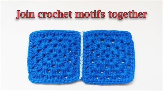 How to Join Crochet Motifs Together | Crochet Motifs Joining