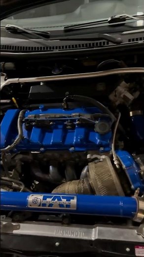 610hp 2003 Mazdaspeed Protege walk around at the pump ⛽️ #customauto #manualtransmission #customcar