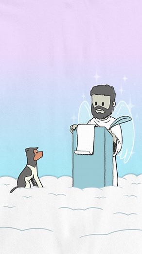 Heartwarming Moments: Hugging My Best Friend Dog Comic