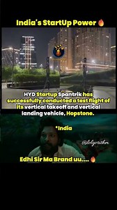 Hyderabad Startup Tests VTVL Vehicle “Hopstone” Successfully!🔥| #trending #hyderabad #viral