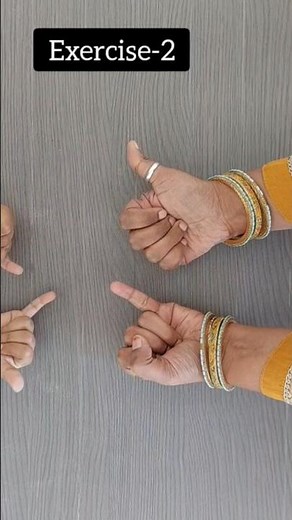 3 Easy finger gym exercises for kids #fingerexercises