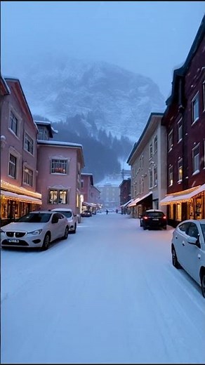 #snowfallsounds #winterscene