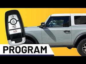 Make a Spare Key for Ford Bronco (EASY)
