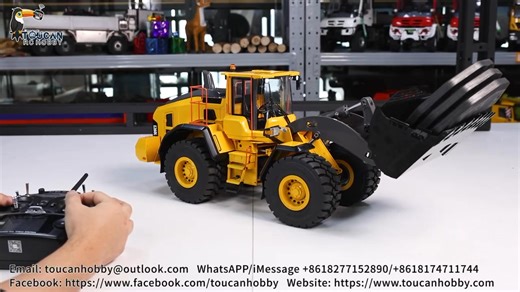 5.8K views · 172 reactions | Teach you how to operate the 1/14 E260L RC hydraulic loader.#Toucannhobby #hydraulic #dumper #rctruck #loader #excavator #rcmodel #tipper #tractor #digger | Toucan RC Hobby | Facebook