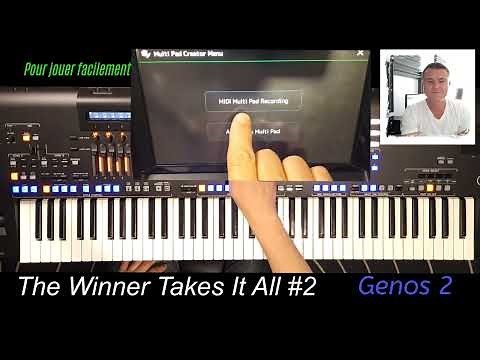 Yamaha Genos 2 Tuto n°2 Multi Pad control (The Winner Takes It All) ABBA