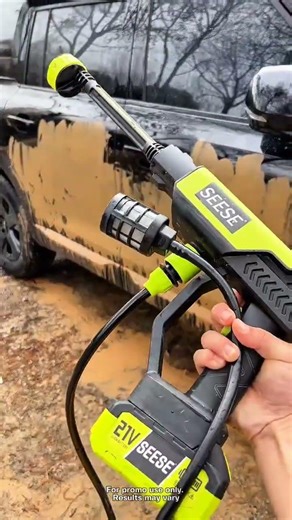 Clean Anywhere with Ease | Cordless Pressure Washer Gun Review 🚿 1000 PSI Power