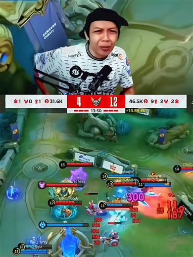 Grand final RRQ VS ONIC S15 (diraw bongkar lemari) #diraw #MLBBSORA #MLBBxSpongeBob #MLBBFriendFest #MLBB