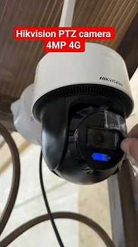 Hikvision DS-2DE2C400MWG-E 4MP Smart Hybrid Light Mini PT Network Camera #hikvision #ptzcamera