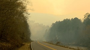 Burke County fire prompts road closures near Morganton as crews battle blaze