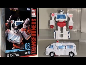 How to transform studio series 86 Ratchet. Transformers SS movie voyager figure