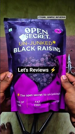 Open Secret Black Raisins Review 🔥 Best Dry Fruit for Men’s Health & Energy