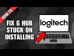 How To Fix Logitech G Hub Stuck On Installing Screen