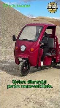 VT5 Hercules with cabin, POWERFUL, RELIABLE, RUGGED! Great price at voltarom.ro!