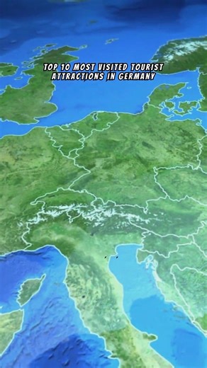 Top 10 most visited attractions in Germany #germany #deutschland #deutch #germanytravel | I Love my German Tradition