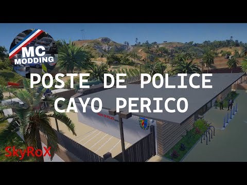 [FiveM MLO - GTA V Interior] POSTE POLICE - Cayo Perico #pd