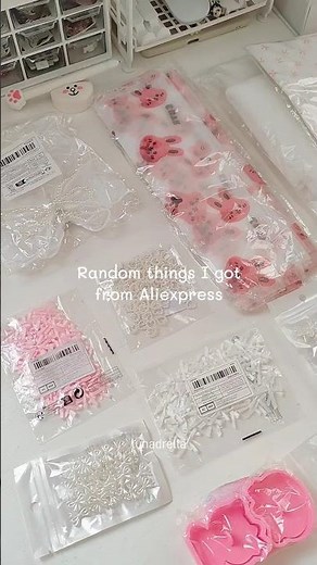 Aesthetic AliExpress Haul 🎀 #aestheticroomdecor #roomtour #cuteroom #myroom