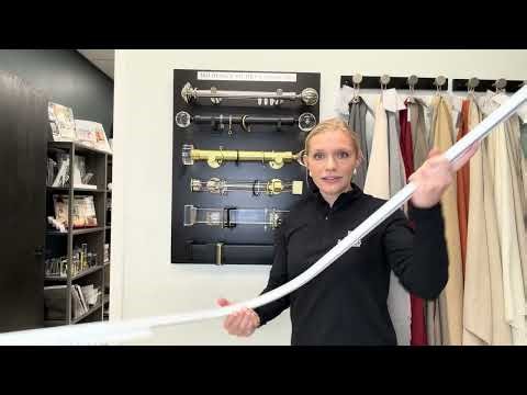 ￼Traversing Rod vs Rod With Rings- which is best for fully functional traversing drapery